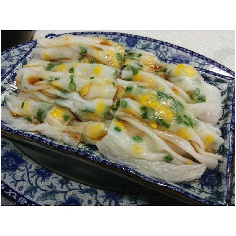 Steamed Rice Roll with corns (信託台山小食)