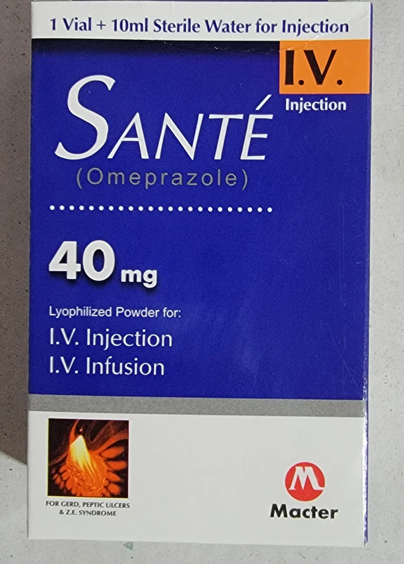 Sante 40mg IV inj (Omeprazole)