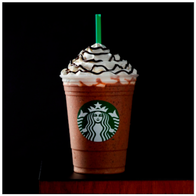 Icy chocolate sprinkles coffee smoothie (Starbucks) 