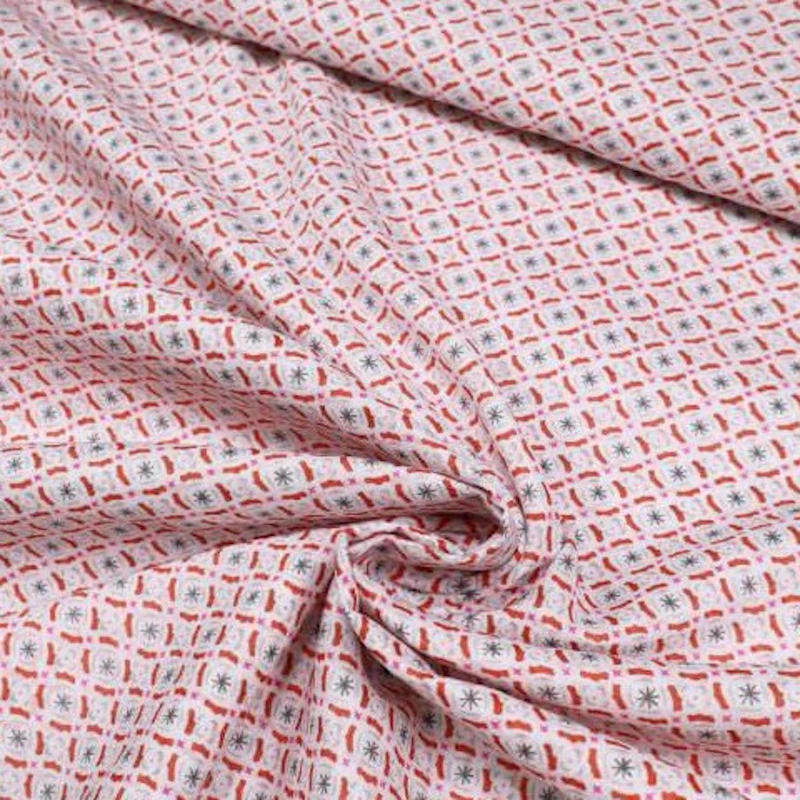 Baumwoll- Voile Sterne & Ornamente 