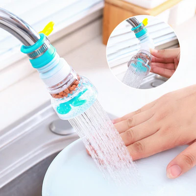 Adjustable Rotating  Anti-splash Water-saving  Filter 