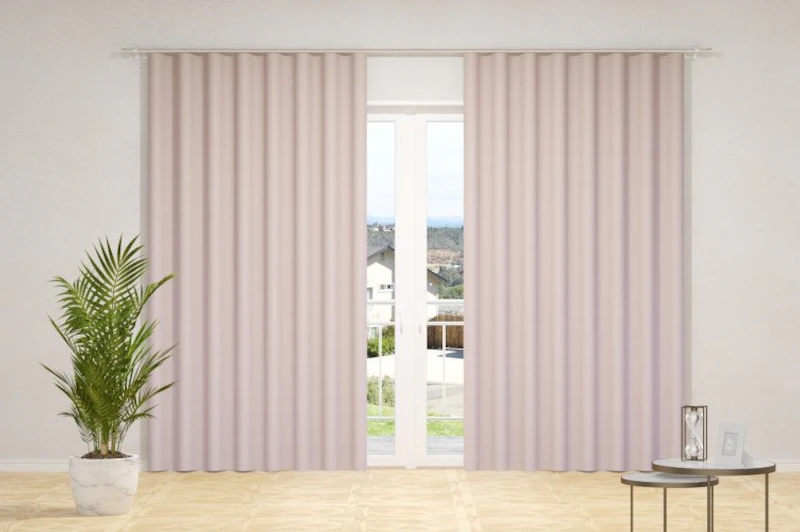 Curtain fabrics - SUNOUT, (back side of fabrics woven in white color), in 85 colors, width - 1,50 m.)