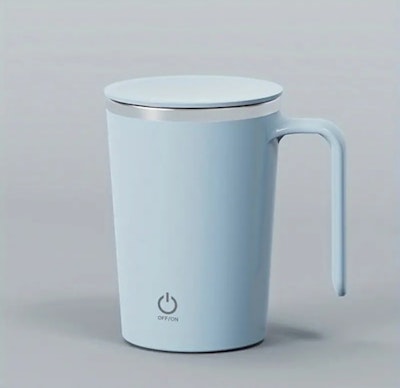 Self Stirring Hot Coffee Mug