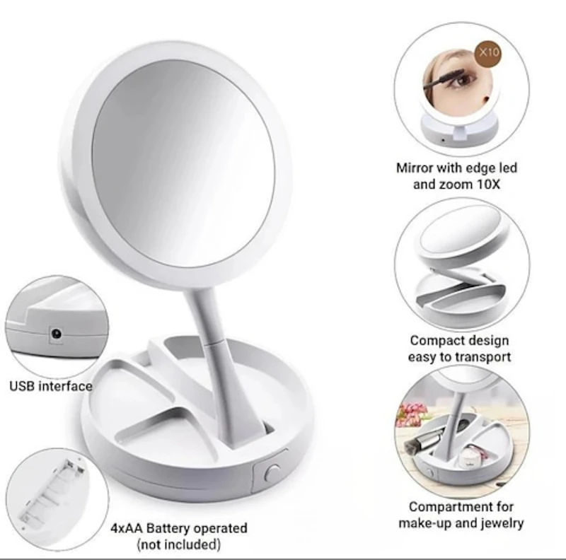 Mini ring light stand portable led 