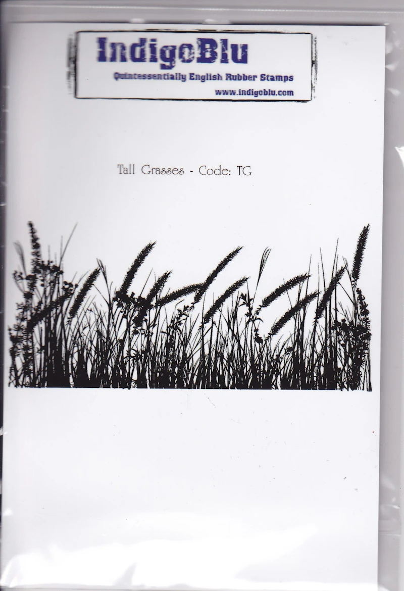 Indigo Blu A6 Stempel "Tall Grasses"