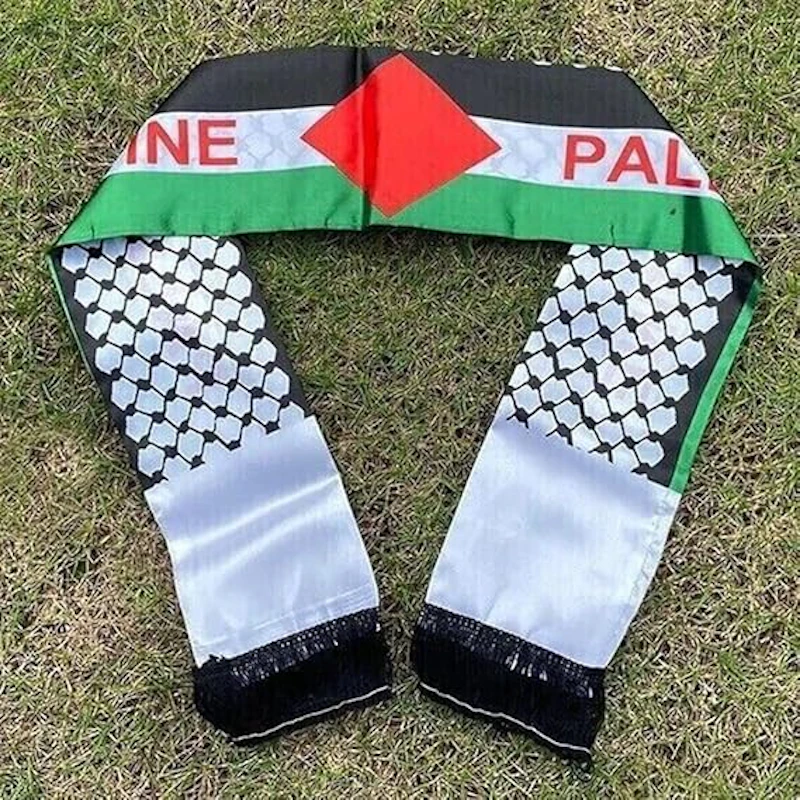 5 pcs Palestinian flag shawl scarf douple sided bandana