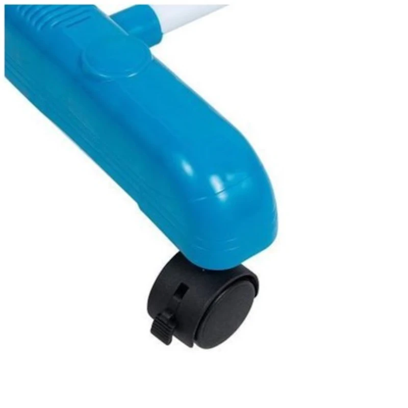 Séchoir à Linge Pliable Grand Modèle à 3 Niveaux - Blanc Bleu