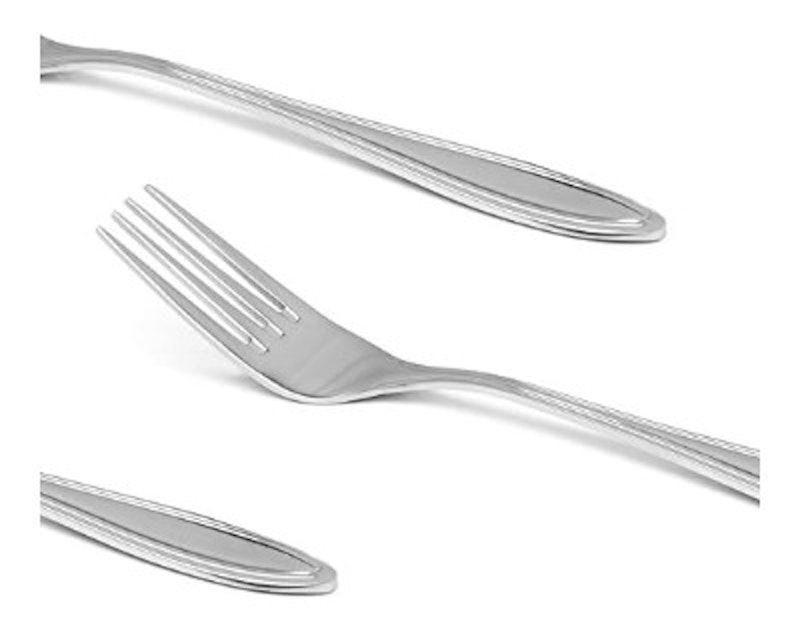 Royal 12-Piece Table Forks Set - 18/10 Stainless Steel Dinner Forks, Mirror Polished Flatware Utensils - Great Salad Forks, Use for Home, Kitchen, or Restaurant