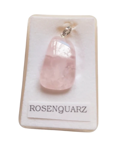 Edelsteinanhänger Rosenquarz
