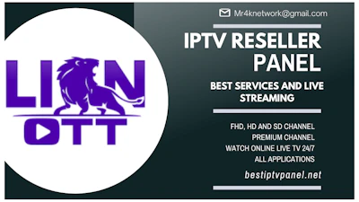 Lion OTT IPTV Panel