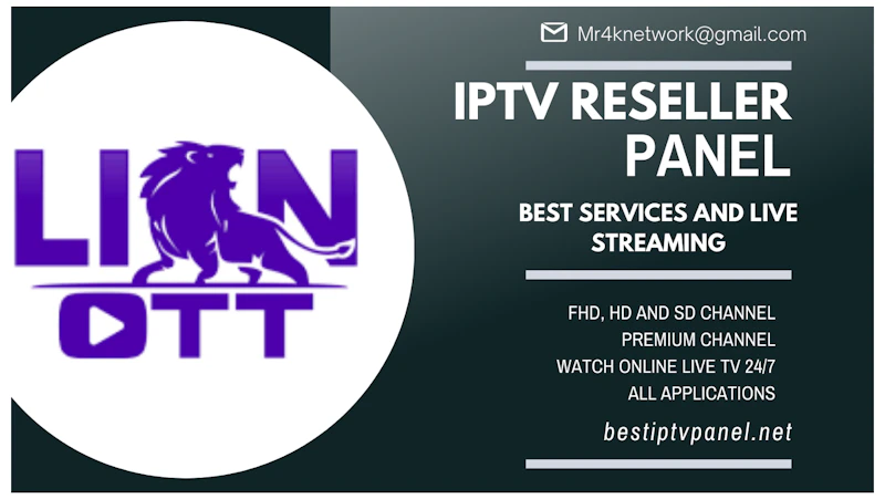 Lion OTT IPTV Panel