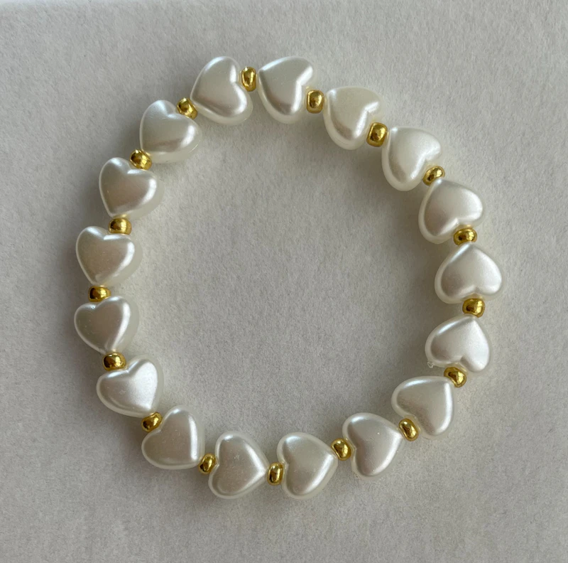 Gold-weiße-Herzen