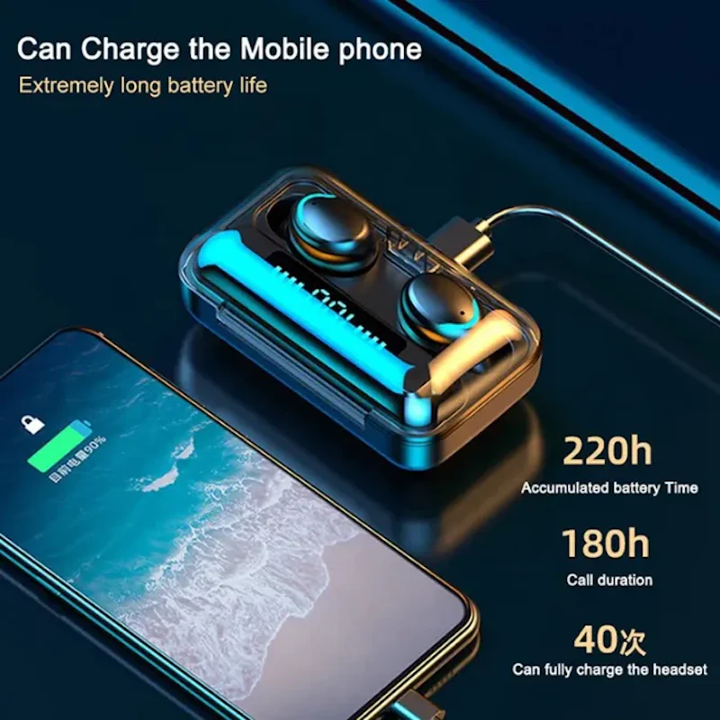 F9 Earbuds Wireless Headphones