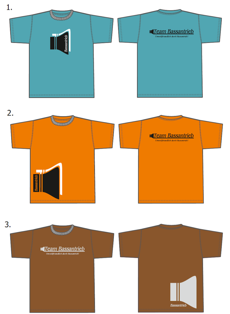 T-shirts Rundhals