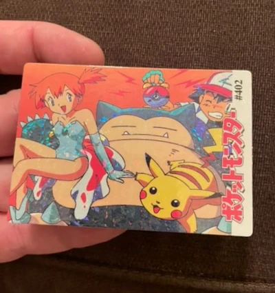 Misty and snorlax vintage prism