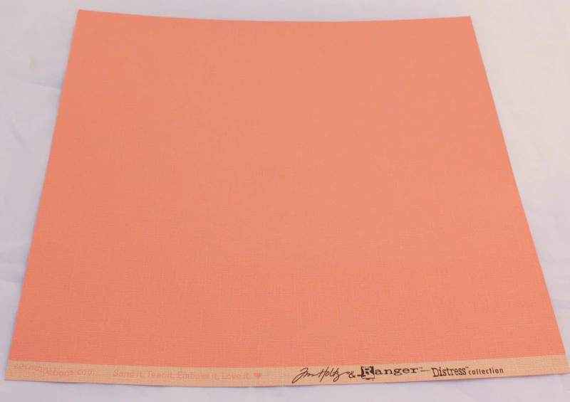 Tim Holtz Ranger Distress Cardstock "Tattered Rose", by Core´dinations