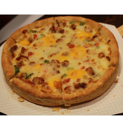 Chicago chicken pizza P02 (goobne Korean restaurant)