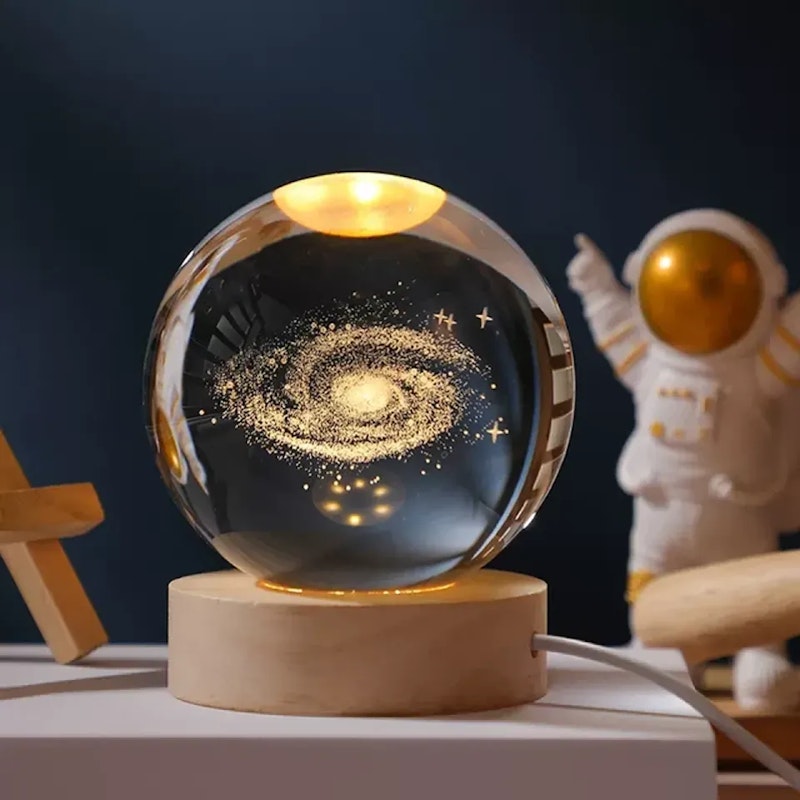 3D Crystal Ball Glowing Lamp 