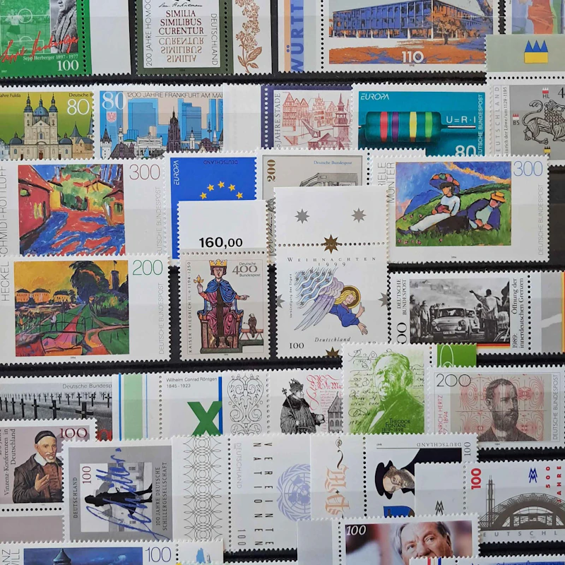 Robbert´s Briefmarken Deutschland Sondermarken Posten postfrisch, Skt 50