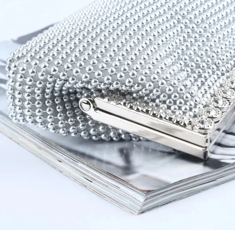 Rhinestone shoulder bag messenger tote