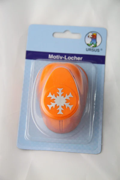 Motivstanzer mittel "Schneeflocke"
