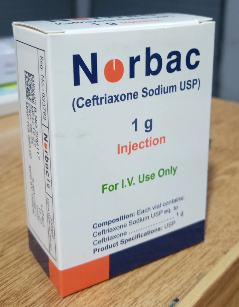 Norbic 1g injection  (Ceftriaxone)