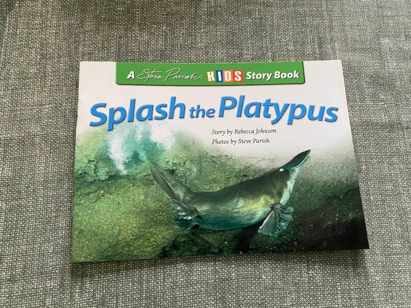 Steve Parish & Rebecca Johnson - Kids Story Book - Splash the Platypus