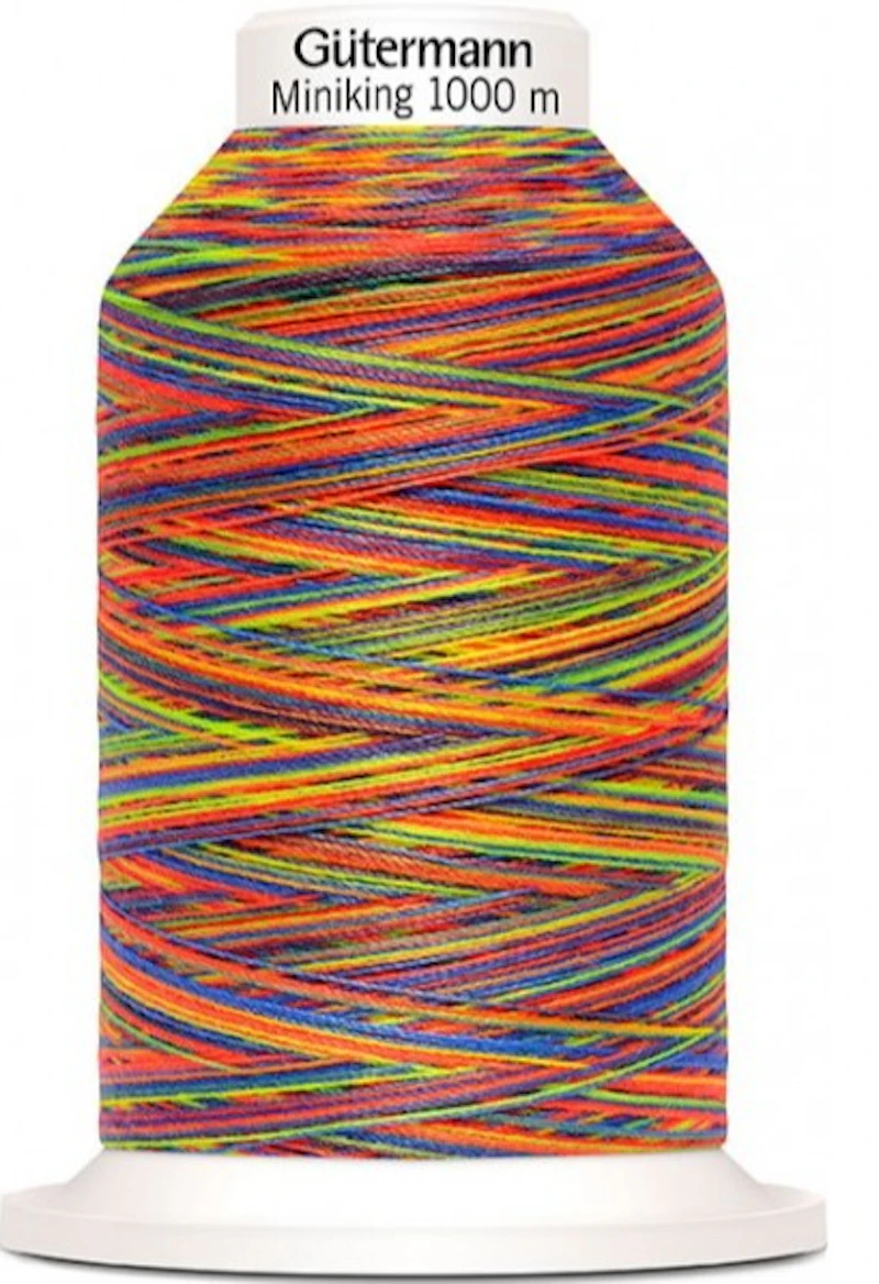 Nähgarn Gütermann Miniking Multicolour 120, 1.000 m
