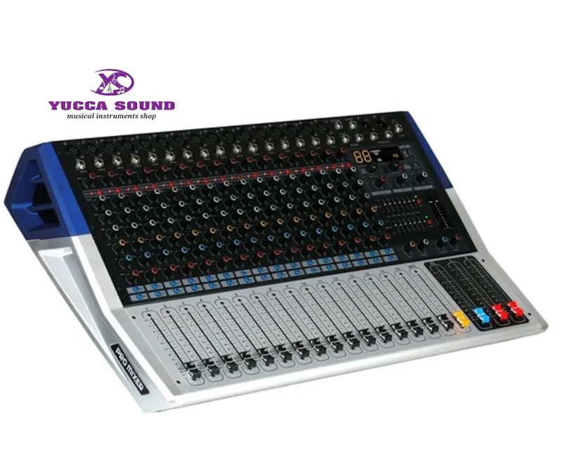 16channels powered mixer 