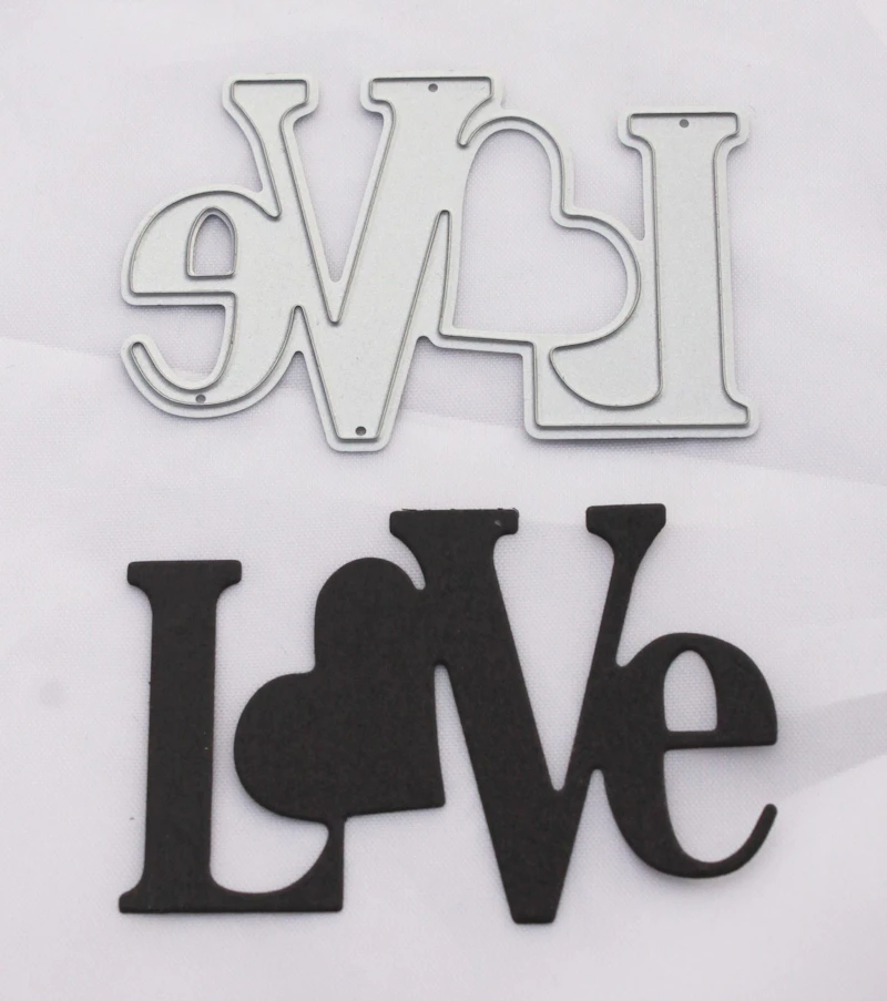 Die Cut -Schablone "Love"