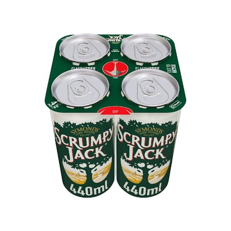 Symonds Scrumpy Jack Premium British Cider Cans 4 x 440ml