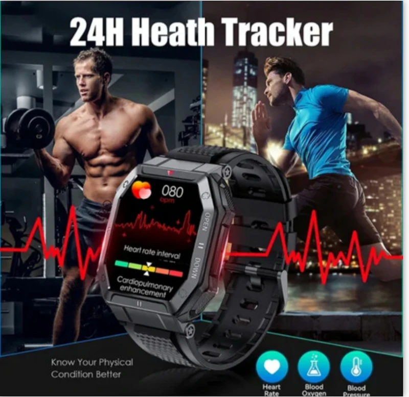 Bluetooth call fitness tracker sleep monitor smart watch