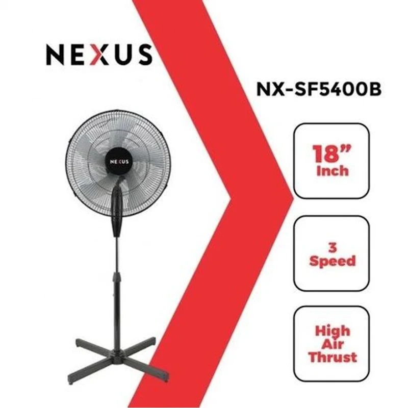 Nexus 18 Inch Standing Fan (NX-SF5400B)