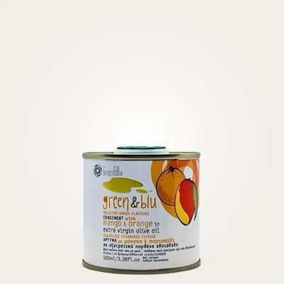 Green & Blu extra natives Olivenöl mit Mango & Orange 100ml