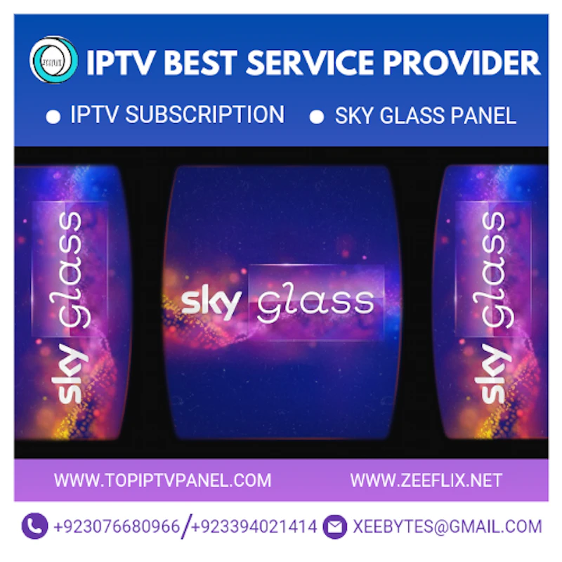 SKY GLASS IPTV PANEL 