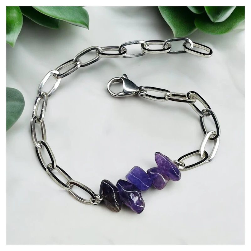 Armband "Ylena" mit Amethyst