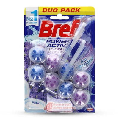 BREF Power Activ Blocs WC x2 | Lavande 4-en-1  