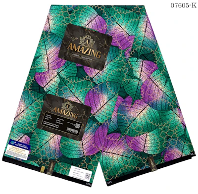Leaf pattern style Ankara