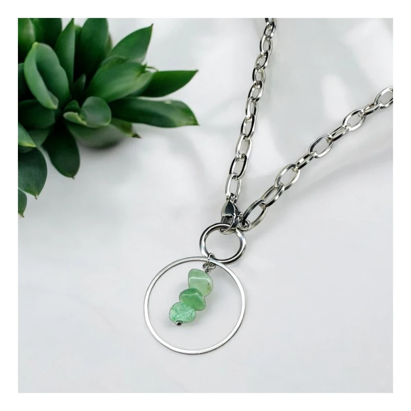 Y-Kette "Ylena" mit Aventurin