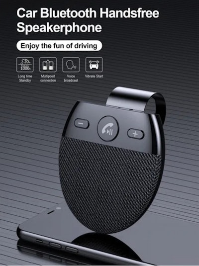 Bluetooth wireless hands free car speaker