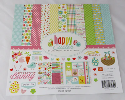 Scrapbook-Set "Happy Easter", Ostern