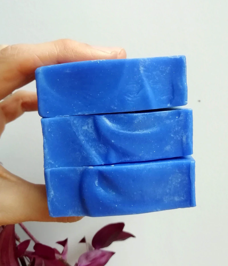 Sea Shore Exfoliating Soap with Patchouli & Lime Essential Oils.