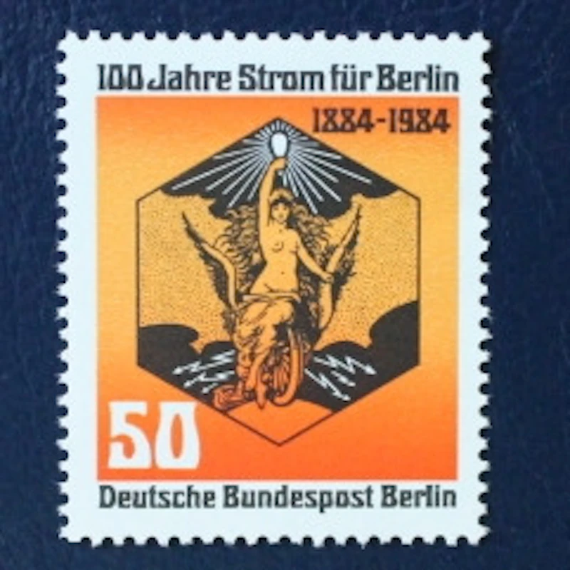 Robbert´s Briefmarken Berlin MiNr. 720, 100 Jahre Strom für Berlin