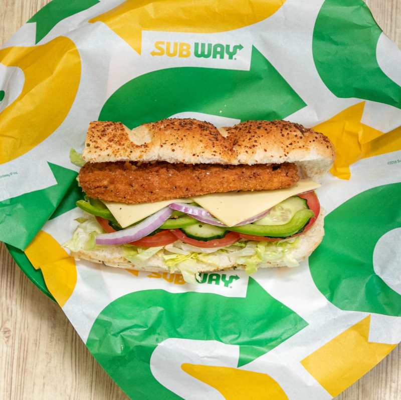 Seafood patty 12 inches (Subway)