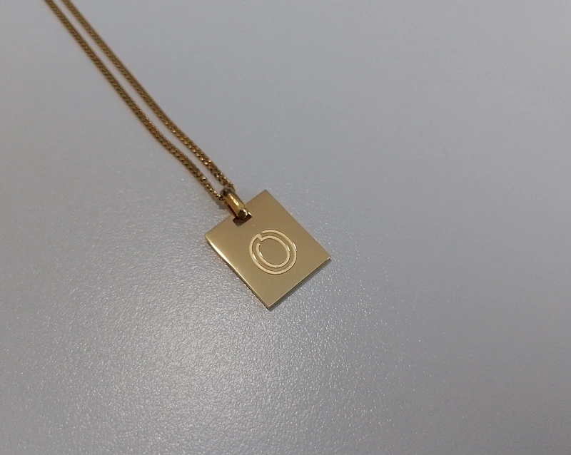 ORO Initial Necklace