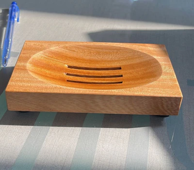 Wooden soap Dish