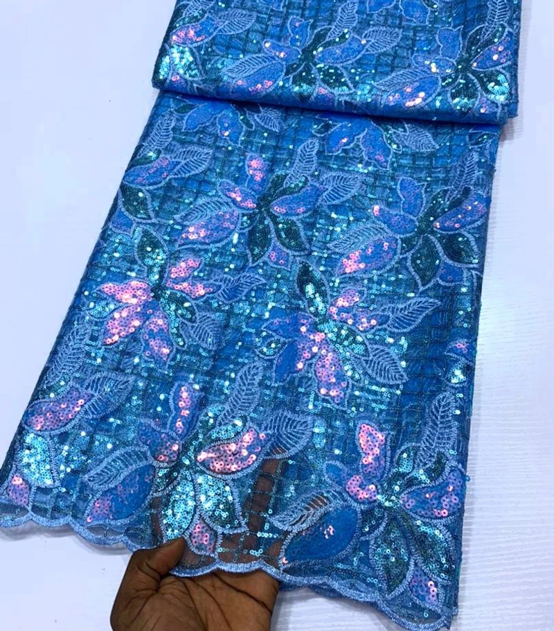 Blue Lace with a touch of pink