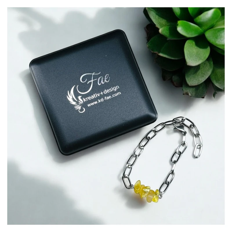Armband "Ylena" mit Citrin