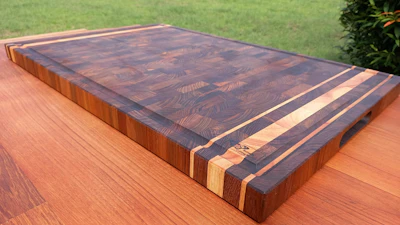 Big size end grain cutting board (SOLD)