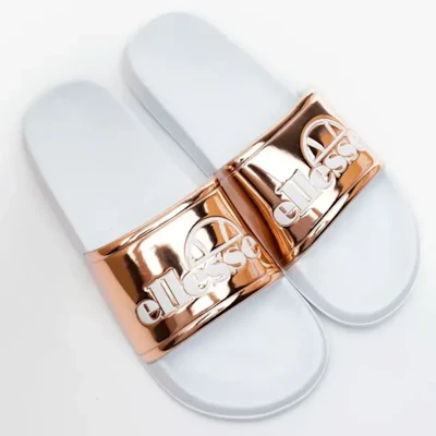 ELLESSE - CLAQUETTES OR ROSE  FEMME